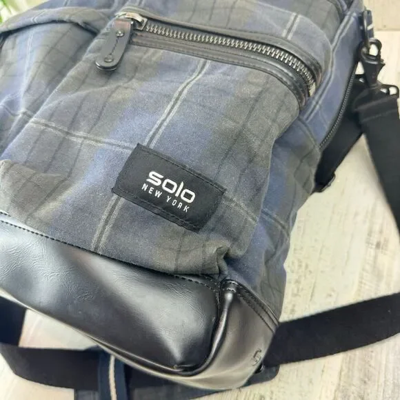 SOLO HIGHLAND COLLECTION ALASTAIR VERTICAL BRIEFCASE